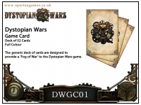 Dystopian Wars Game Cards