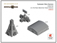 Dystopian Wars Scenery Airfield Set