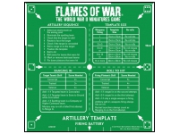 Green Artillery Template: Metric