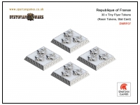 Republique of France Tiny Flyer Tokens (30)