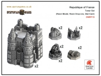 Republique of France Tower Set (2)