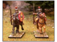 Roman Cavalry 1. Chainmail, Oval Shield