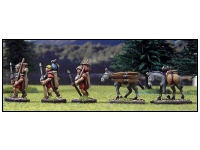 Legionary Marching with Mules