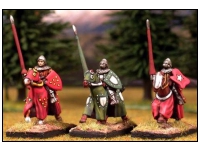 Mounted Knights with Lance (Barded Horses)