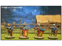Spearmen with Pavise 2