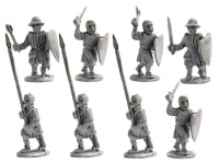 Infantrymen Attacking with Short Weapons