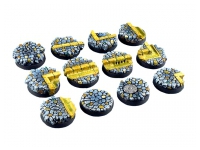 Cobblestone Bases Round, 25mm (5)