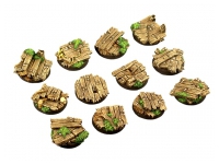 Wood Bases, Round 25mm (5)