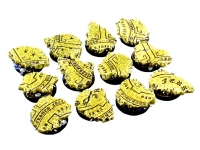 Temple Bases, Round 25mm (5)