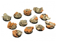 Old Factory Bases Round 25mm (5)
