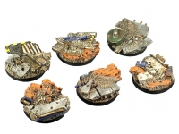 Old Factory Bases Round 40mm (2)