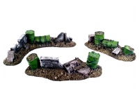 Battlefield Ruins, Barrels Set #1 (3)