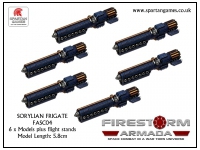 Sorylian Collective Frigates (6)