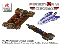 Generic Civilian Ships - Pack 1 (5)
