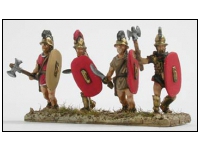 Infantry with Swords and Axes, Attacking