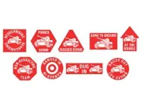 Red Token Set