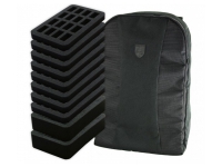 Feldherr Figure Case - Backpack: 128 Cut Outs + 2 Raster Trays