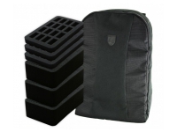 Feldherr Figure Case - Backpack: 48 Cut Outs + 3 Raster Tray