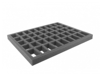 35 mm Full-Size Foam Tray, 45 Conical Cut-Outs, with Bottom