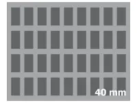 40 mm Full-Size Foam Tray, 36 Cut-Outs, with Bottom