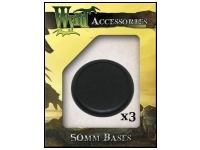 Plastic Bases - 50mm (3 pack)