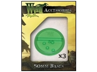 Green Translucent Bases - 50mm (3 pack)