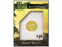 Gold Translucent Bases - 30mm (10 pack)