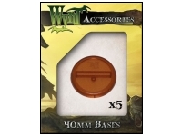 Brown Bases - 40mm (5 pack)
