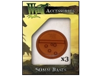 Brown Bases - 50mm (3 pack)