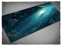 Mousepad Gaming Mat: Asteroid Field Theme 3' x 6' (91,5 x 183 cm)