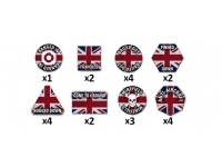 Team Yankee British Token Set