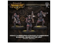 Khador  Assault Kommander Strakhov & Kommandos