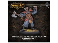 Khador Winter Guard Artillery Kapitan