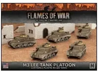 M3 Lee Tank Platoon (Plastic) (Mid)