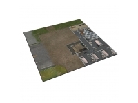 The Walking Dead - All Out War: Deluxe Mat The Prison