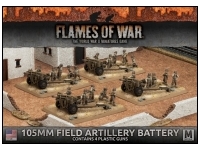 105mm Field Artillery Battery (Plastic) (Mid)