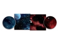 Gaming Mat - Frosen Planet / Crimson Gas Cloud (3'x3')