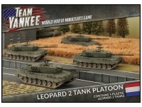 Leopard 2 Tank Platoon (Plastic) (Team Yankee)
