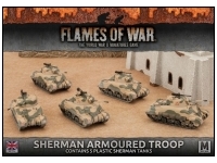 Sherman Armoured Troop (Plastic)