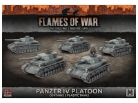 Panzer IV Platoon (Plastic) (Mid)