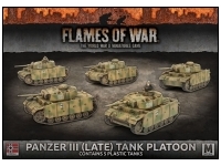 Panzer III (Late) Tank Platoon (Plastic) (Mid)