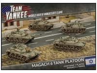 Magach 6 Tank Platoon (Plastic) (Team Yankee)