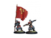 Khador Winter Guard Officer & Standard Bearer