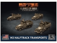 M3 Halftrack Transport Platoon (Plastic)