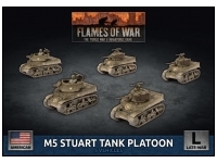 M5 Stuart Light Tank Platoon (Plastic)