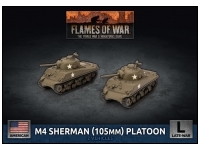 M4 Sherman (105mm) Assault Gun Platoon (Plastic) (Late)