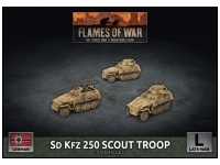Sd Kfz Scout Troop (Plastic) (Late)