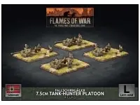 Fallschirmjäger 7.5cm Tank Hunter Platoon (Plastic) (Late)