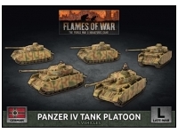Panzer IV Tank Platoon (Plastic) (Late)