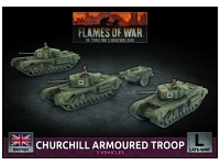 Churchill Armoured Troop (Plastic)